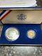 1987 Us Constitution Commemorative 2 Coin Set Gold $5 Liberty /silver Proof