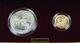 1988 Us Mint Olympic Commemorative 2 Coin Silver & Gold Unc Set As Issued