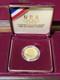 1988-w Olympic $5 Gold Coin Proof Commemorative Case & Coa. 2420 Oz Agw