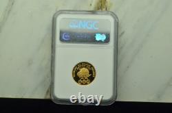 1988-W Olympics Commemorative $5 Gold NGC PF69 Ultra Cameo