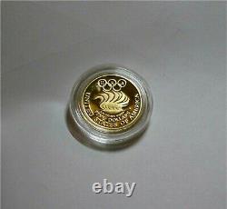 1988-w $5 Dollars Gold Coin Seoul Olympiad Commemorative Proof