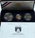1989 Congressional 200th Anniversary Three Coin Uncirculated Set With $5 Gold