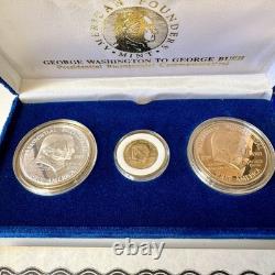 1989 G. Washington to G. Bush GOLD SILVER BRONZE Coins Bicentennial Commemoratives