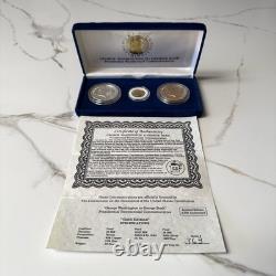 1989 G. Washington to G. Bush GOLD SILVER BRONZE Coins Bicentennial Commemoratives