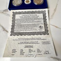 1989 G. Washington to G. Bush GOLD SILVER BRONZE Coins Bicentennial Commemoratives