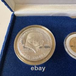 1989 G. Washington to G. Bush GOLD SILVER BRONZE Coins Bicentennial Commemoratives