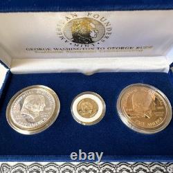 1989 G. Washington to G. Bush GOLD SILVER BRONZE Coins Bicentennial Commemoratives