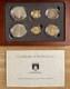 1989 Us Congress Bicentennial 6 Coin Proof & Uncirculated Set! Gold & Silver