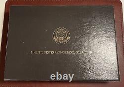 1989 US Congressional Coins Gold & Silver 6-Coin Set Proof & BU Box & COA