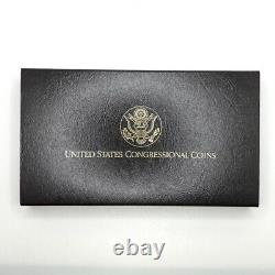 1989 U. S. Congressional 3 Coin Proof Set Proclaiming The Triumph Of Democracy