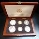 1989-w Congressional 6 Coin Set $5 Gold $1 Silver 50c Proof & Unc Withcoa