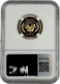 1991-1995 W USA World War II Anniversary $5 Gold Proof Coin NGC PF 69 UC