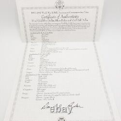 1991-1995 World War II 50th Anniversary Gold & Silver 3 Coin Proof Set OGP COA