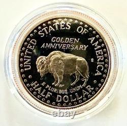 1991 Mount Rushmore Anniv. Gold /Silver /Clad 3 Coin PROOF Set with OGP & COA