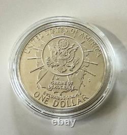 1991 Mount Rushmore Anniv. Gold /Silver /Clad 3 Coin PROOF Set with OGP & COA