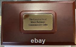 1991 Mount Rushmore Anniversary THREE COIN PROOF SET (With $5 GOLD COIN) W-COA