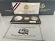 1991 Us Mint Mt Rushmore 3 Coin Proof Set Silver $1 Gold $5 Dollar Ogp Coa New