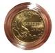 1991-w $5 Comm Gold Unc (mount Rushmore). 2418 Oz. Agw With Coa & Box