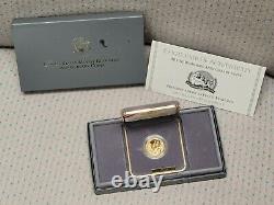 1991-W Mount Rushmore Proof $5 Dollar Gold Commemorative Coin as Issued OGP COA