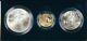 1992 Columbus Quincentenary 3 Coin Commem Gold & Silver Unc Set As Issued