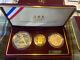 1992 Olympic Commemorative Three Coin Proof Set Original Mint Packaging & Coa