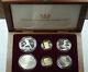 1992 Olympics Commemorative $5 $1 50c Proof & Unc Gold, Silver, Clad 6 Coin Set