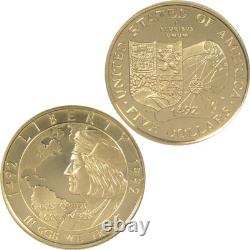 1992 W $5 Christopher Columbus Quincentenary Commemorative Gold Proof