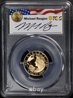 1992-W Columbus Commemorative Gold $5 PCGS PR70 DCAM Reagan Legacy Series