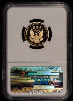 1992-W G$5 Olympic Commemorative Gold Proof Coin NGC PF 70 Ultra Cameo G1711