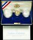 1993 Bill Of Rights Commemorative 3-coin Proof Set With Box & Coa