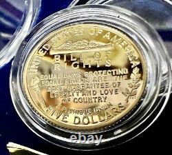 1993 United States Mint Bill of Rights 3 Piece Commemorative Coin Set