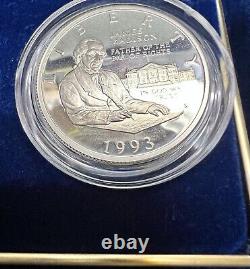 1993 United States Mint Bill of Rights 3 Piece Commemorative Coin Set