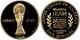 1994 $5 Commemorative Gold Proof (world Cup). 2418 Oz. Agw