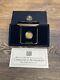 1994 $5 Usa World Cup Commemorative Proof Gold Coin Box & Coa