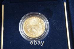 1994-W World Cup USA Uncirculated $5 Gold Five Dollar Commemorative Coin