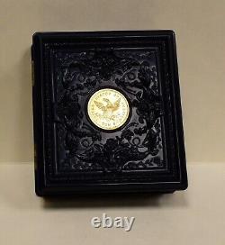 1995 Commemorative Proof Coins, Union Case with 3 Coins & COA (Gold & Silver)