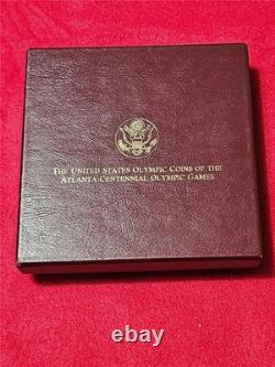 1995-S Atlanta Olympics Proof Commemorative 4 Coin Silver & Gold Set #MAF-20