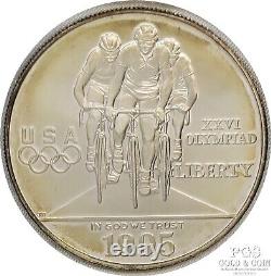 1995 US Olympic Coins of the Atlanta Centennial Games 4-coin UNC Set COA 21778