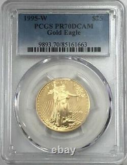 1995 W $25 American Gold Eagle PCGS PR70DCAM