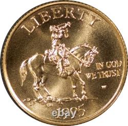 1995-W $5 Gold Civil War MS 70 8.36 grams ANACS # 7805670 + Bonus