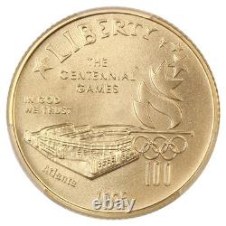 1995-W $5 Stadium PCGS MS70 (Reagan Signature) $5 Modern Gold Commemoratives
