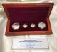 1996 Smithsonian Four Coin 150th Anniversary Gold & Silver Set Withogp