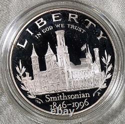 1996 Smithsonian Four Coin 150th Anniversary Gold & Silver Set withOGP