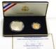 1996 Us Mint Smithsonian Commemorative Proof $5 Gold & $1 Silver Set Box Coa