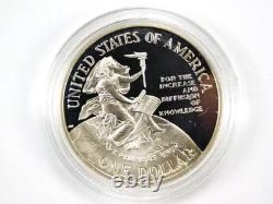 1996 US Mint Smithsonian Commemorative Proof $5 Gold & $1 Silver Set Box COA