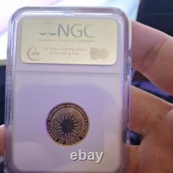 1996-W $5 GOLD COMMEMORATIVE SMITHSONIAN NGC PF69 ULTRA CAMEO 1/4 Gold oz