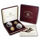 1997 50th Anniversary 4-coin Jackie Robinson Set Mint State And Proof With Box &