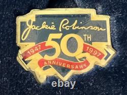 1997 Jackie Robinson 50th Anniversary Legacy Set-$5 Gold Coin/Card/Patch/Pin/Box