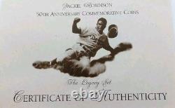 1997 Jackie Robinson Commemorative. 999 Fine Gold Coin Program US Mint