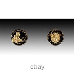 1997 US Gold $5 Franklin Delano Roosevelt 2 Coin Commemorative Set in OGP